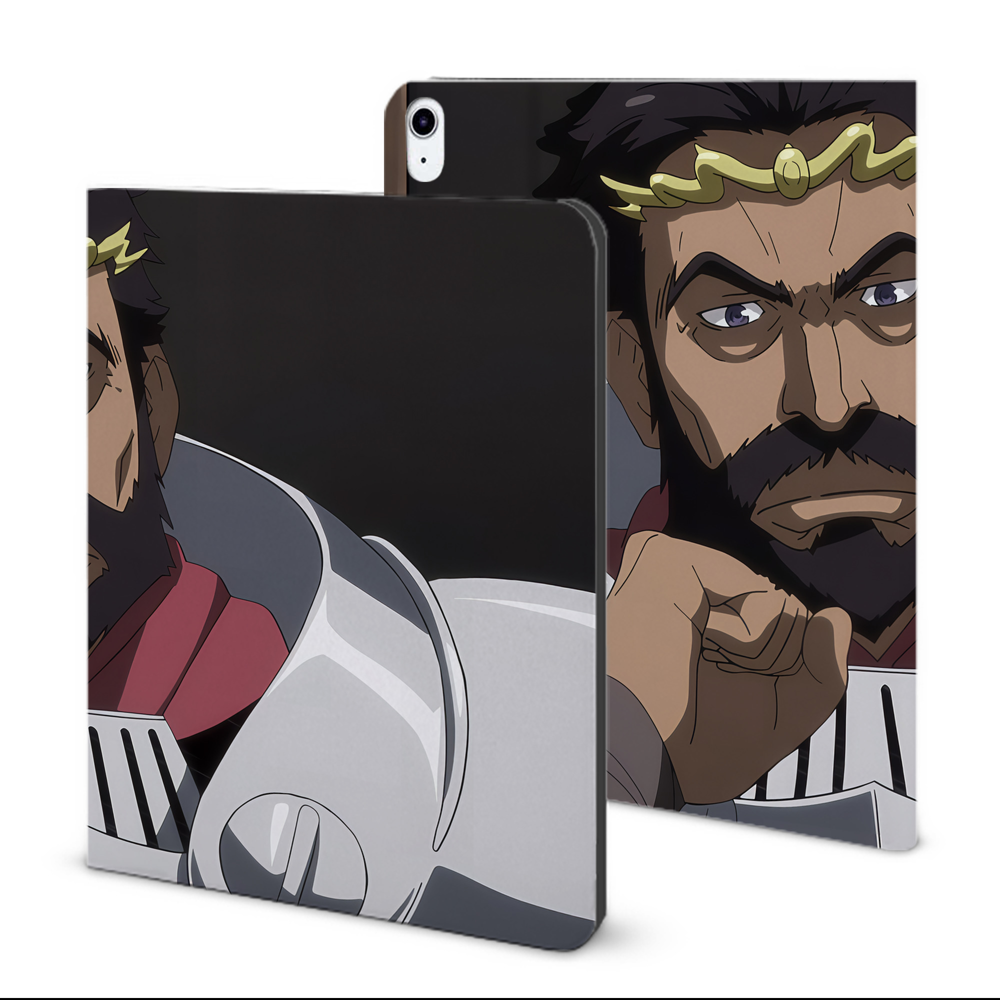 （画像用） 転スラ Regarding Reincarnated to Slime IPad ケース ブック型 PUレザー TPU 耐衝撃 軽量 薄型 ペン収納なし 全面保護 IPad 各モデル対応